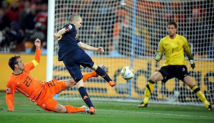 Gol de Iniesta en la final de 2010