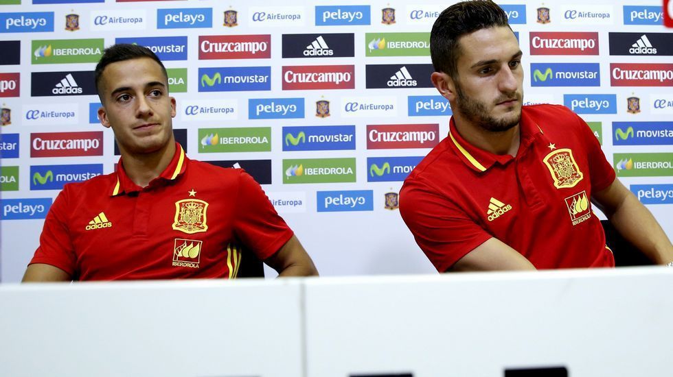 koke y lucas vazquez