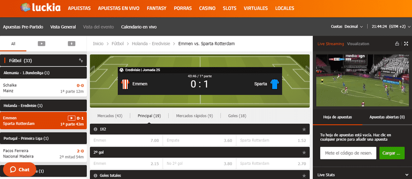 apuestas en directo luckia