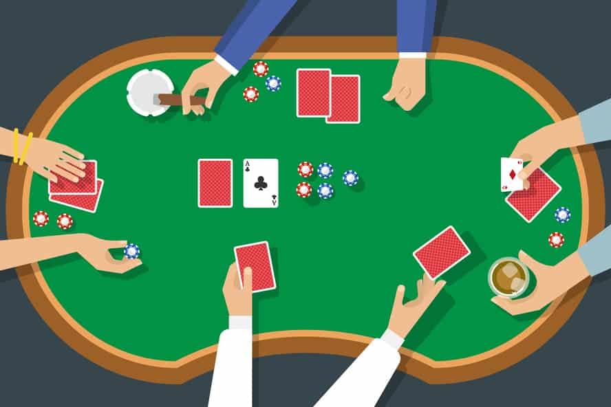 dealer en blackjack y poker