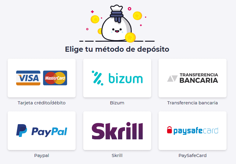 metodos de pago - ingresos y depositosmetodos de pago - ingresos y depositos