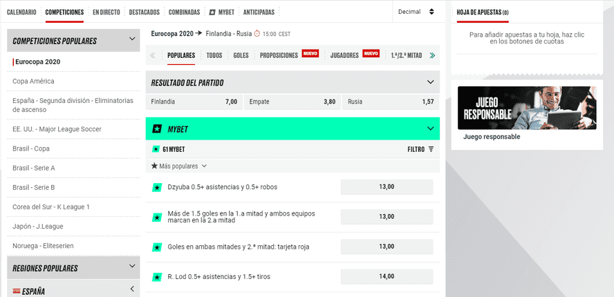 mybet pokerstars