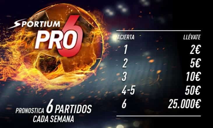 premios pro6 sportium