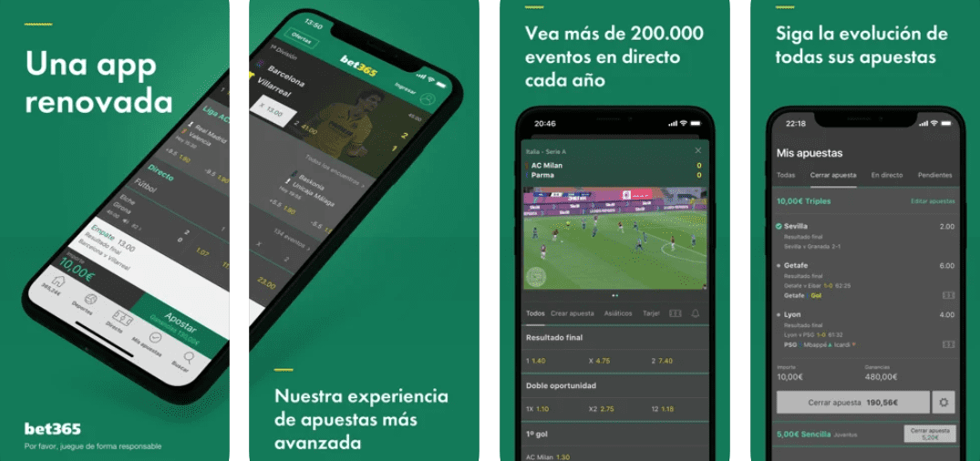 ventajas de bet365 app apuestas deportivas