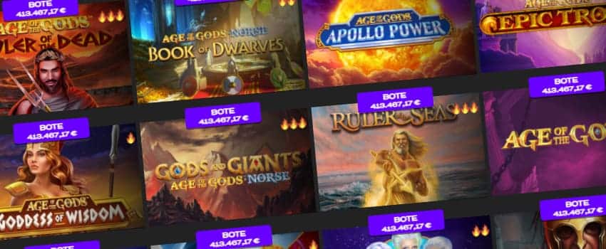 oferta de tragaperras y slots versus