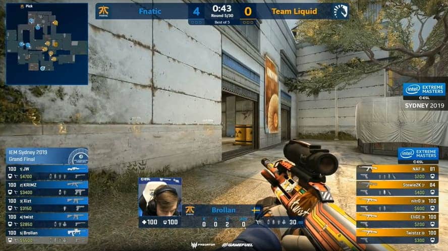 partida Counter-Strike -Global Offensive CSGO