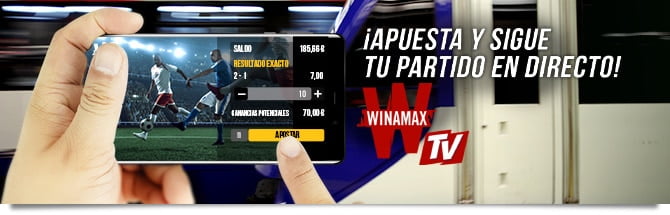 retransmisiones winamax apuestas