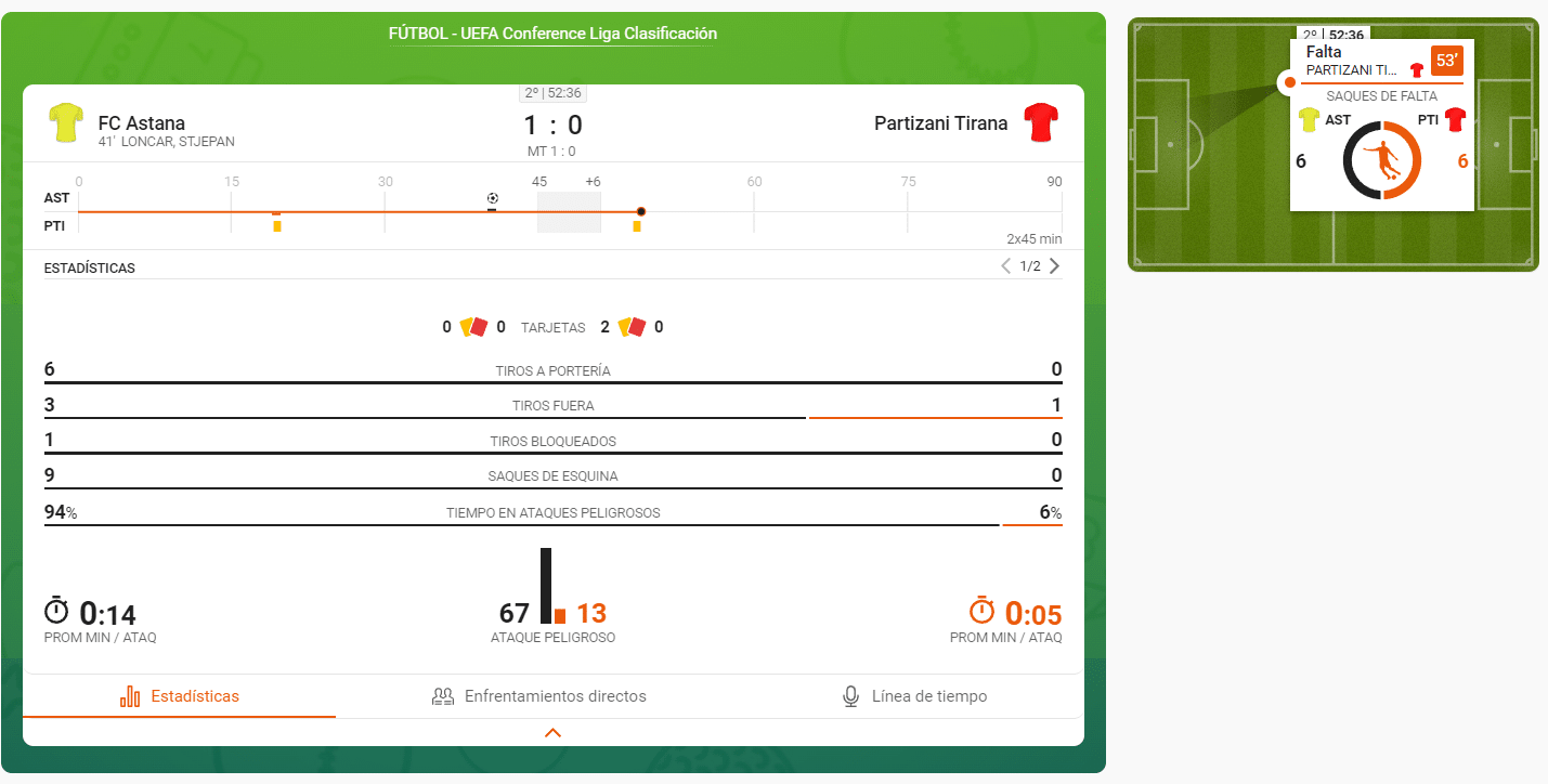 live tracker luckia