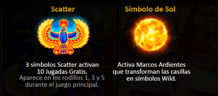 simbolos especiales Solar King