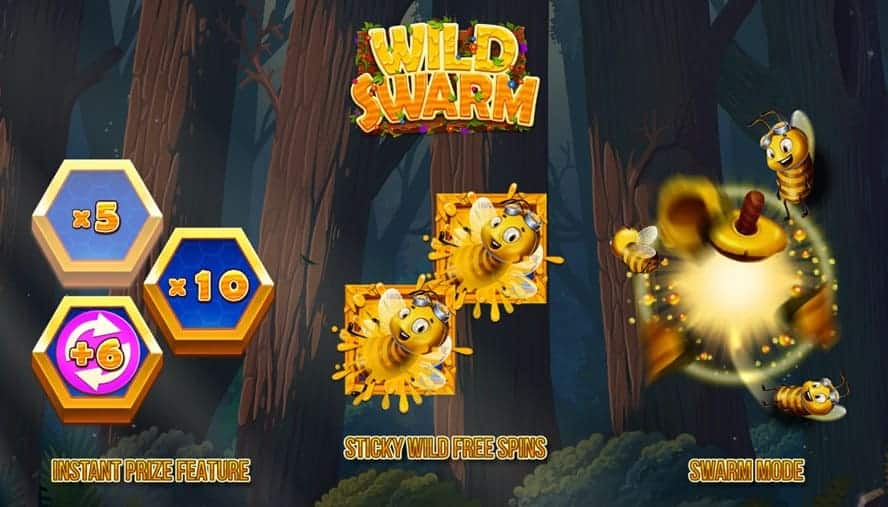 funciones especiales Wild Swarm