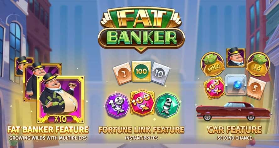 funciones slot Fat Banker