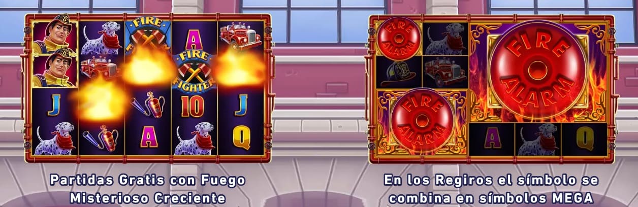 funciones especiales Fire Fighter Fire Blaze Classics