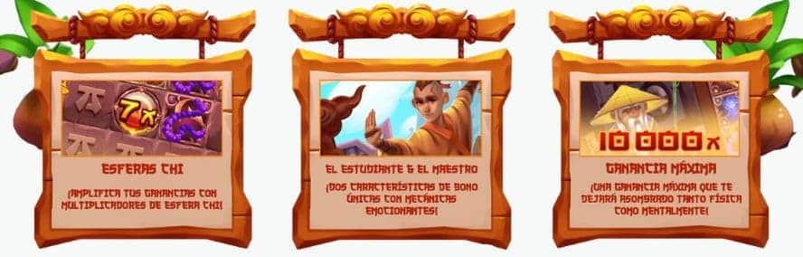 funciones especiales Shaolin Master