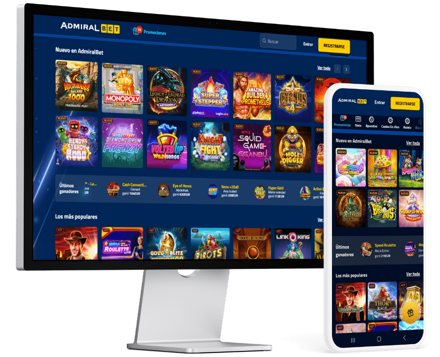 Diseño AdmiralBET Casino