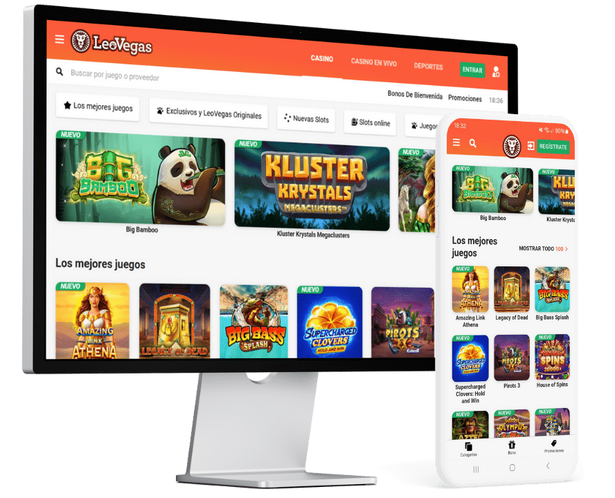 Diseño LeoVegas Casino