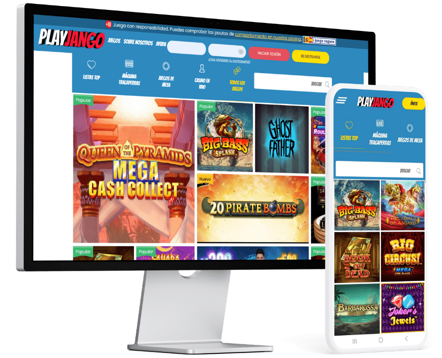 Diseño PLAYJANGO Casino